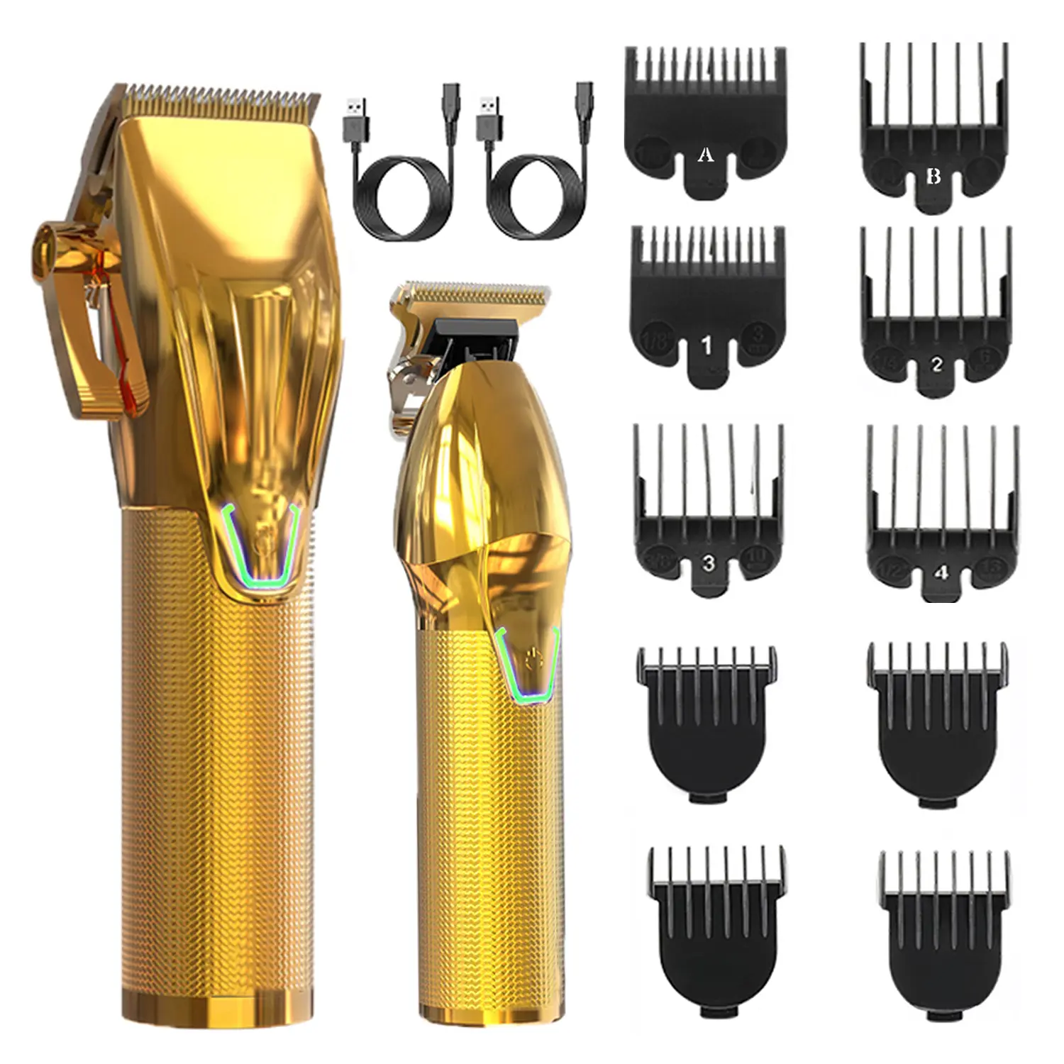 Rechargeable Barber Clippers For Hair Cutting, Professional Hair Clipper And Trimmer Set For Men, Mens Cordless Hair Trimmers For Home Use, Best Gift For Men hair  clipper