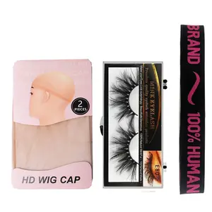 Msgem Hair Customized Hair Accesories/Transparent HD Wig Cap Elastic Band Eyelashes  #SummerVibes