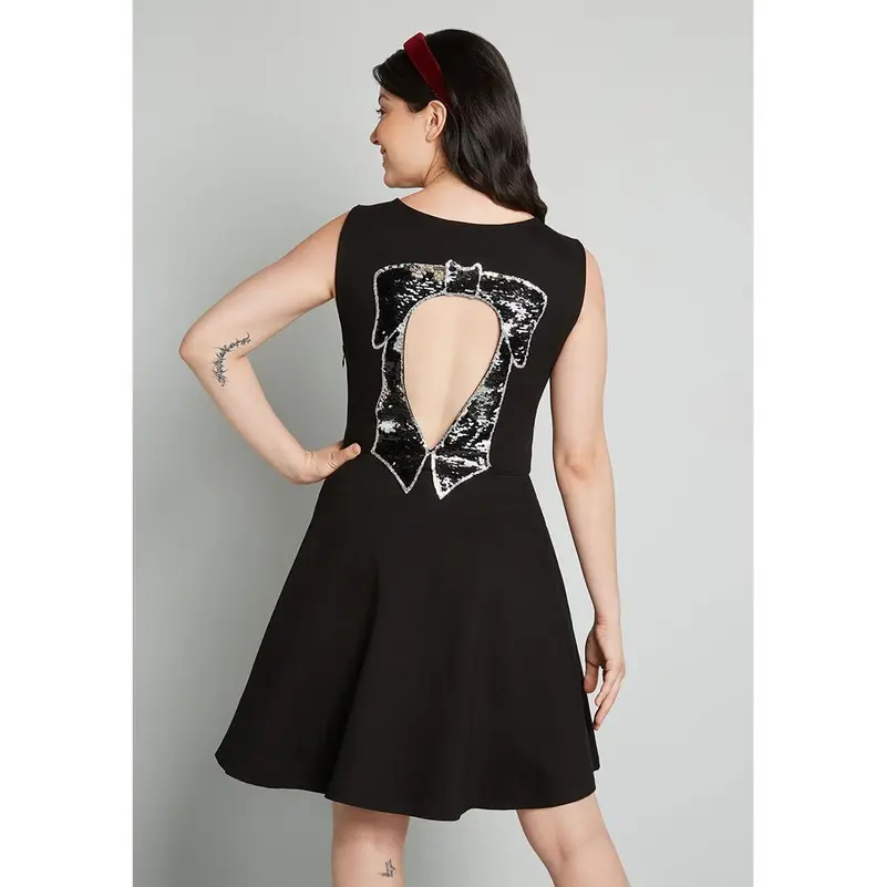fit and flare dress knee length - TikTok Shop