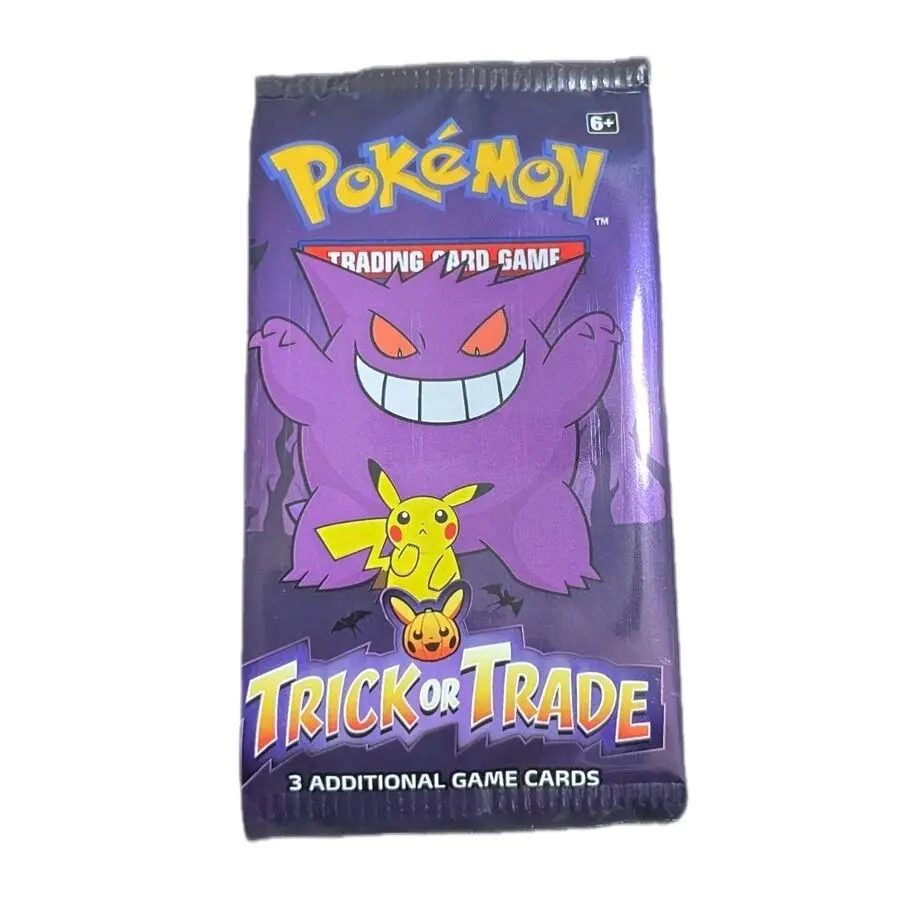 pokemon trick or tade pack x10