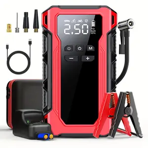 A3 Portable Car Jump Starter with Air Compressor 18*9*5.5cm A3 Portable Car Jump Starter with Air Compressor 18*9*5.5cm