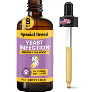 Yeast Infection Treatment for Dogs - 8 Ounces - Soothing Itch Relief, Ear Infection Treatment, Reduces Irritation & Inflammation, 8 oz