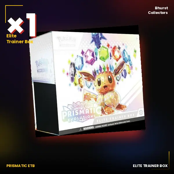 Pokemon Prismatic Evolutions ELITE TRAINER BOX