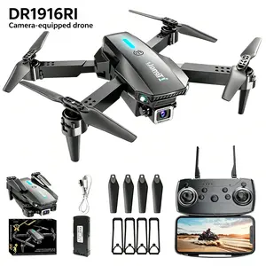 TongLi Aerial photography drone foldable drone children's remote control drone quadcopter, beginner drone dual-camera drone drones suitable for children aged 14 holiday gifts carnival gifts New Year's gifts. Folding Wifi Fpv