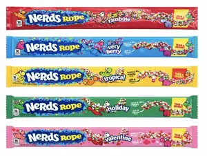 Nerds "End of my Rope" Bundle – 10 Count Candy Pack – 2x of each Flavor – Sweet & Crunchy Gummy Rope Candy