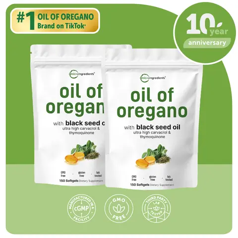Micro Ingredients Oil of Oregano Family 2 Pack