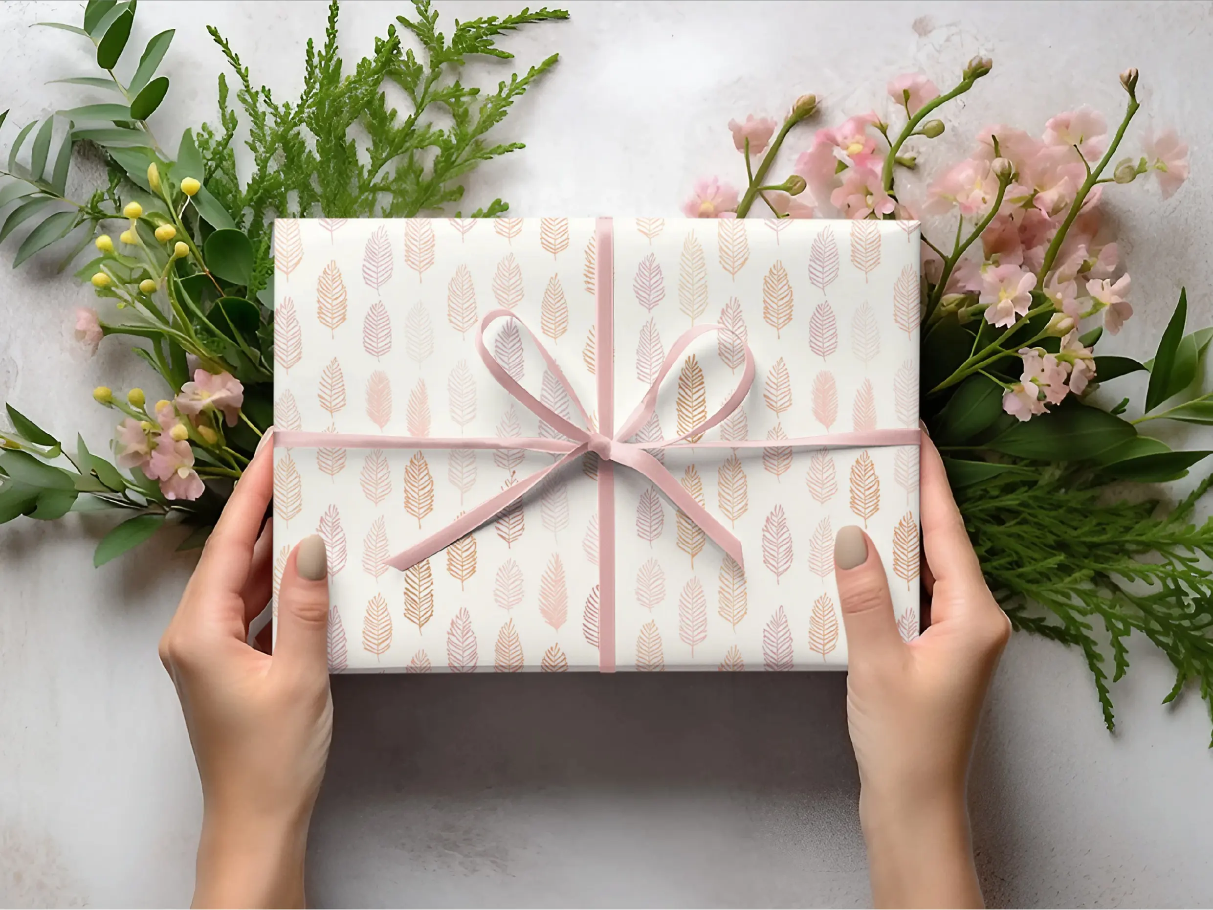 Boho Minimalist Wrapping Paper Sheets - Pack of 3 Stylish Designs