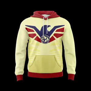 Sudadera America Aguila Simetrica Hoodie Shirt, Adult Hoodies for Football Fan, Menswear and Womenswear, Sport Apparel