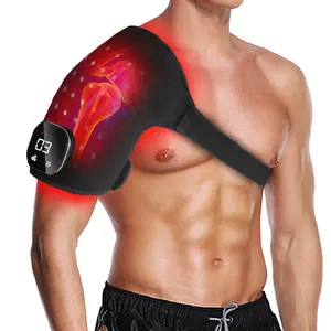Red Light Therapy Knee Pads - 56LED Infrared 10W Light Source 5V Power Supply for Precision Illumination 570x260mm