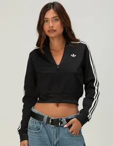 ADIDAS Originals Womens V-Neck Superstar Track Top