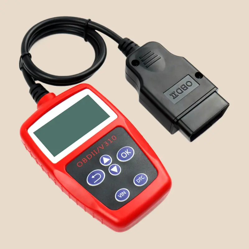 Compact Portable Card-Style OBD2 Car Diagnostic Code Reader - Plug-N-Play Tool for Basic Diagnostics, Displays Real-Time Live Sensor Data Directly from the OBD2 Port, Supports 9 Different Languages, Reads And Clears Generic Obd2 Trouble Codes, Code Readin