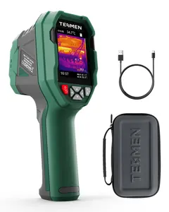 【FathersDayGift】TESMEN TKA-6000 240×240 Thermal Imaging Camera – 25Hz Infrared Thermal Imager with 40mK High Sensitivity, -4°F to 842°F for HVAC, Electrical Panels, Energy Leaks & Home Inspection
