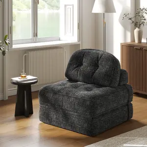 Dowinx Foldable Velvet Sofa Bed: Modern Single Design for Apartments, Living Room, Bedroom - Comfy Lounge & Gaming Couch for Kids/Adults Dowinx Foldable Velvet Sofa Bed: Modern Single Design for Apartments, Living Room, Bedroom - Comfy Lounge & Gaming Couch for Kids/Adults