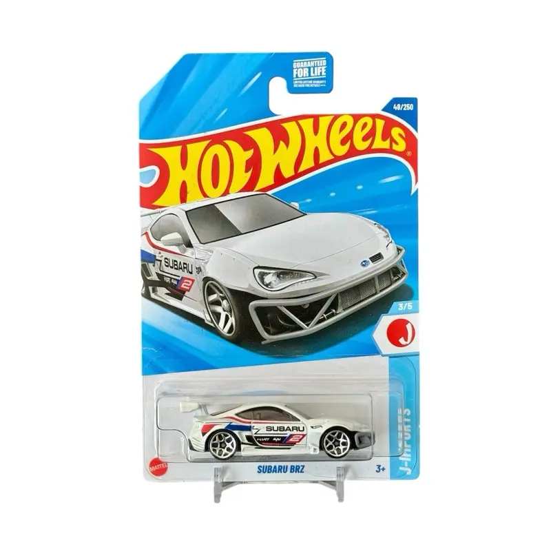 Hot Wheels Subaru BRZ J-Imports 1:64 Scale Diecast Model Car, Precise Scale Collector’s Item, Restocked Gift for Model Cars Enthusiasts, Choking Hazard Small Parts