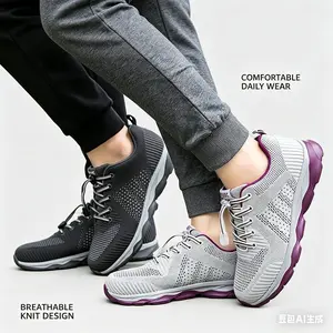 Clearance Sale Unisex Casual Walking Shoes for Middle-Aged & Elderly, Non-Slip Soft Sole Breathable Mesh Shoes for Spring & Autumn
