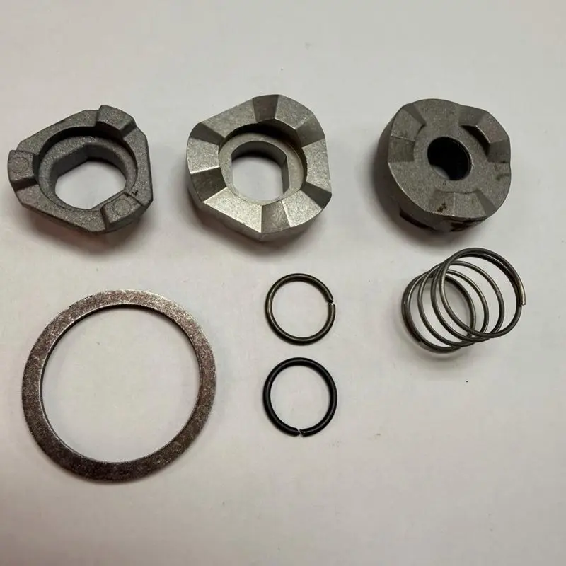 DW255 Screwdriver Clutch Parts Set - Output Spindle, Brushes, Brush Bit Holder - Durable Carbon Steel, Enhanced Performance High Hardness Components