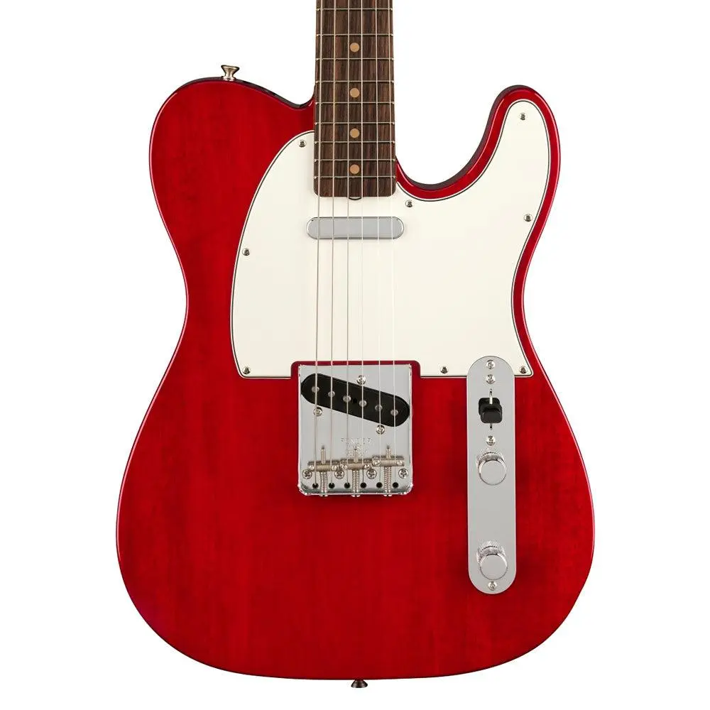 Fender American Vintage II 1963 Telecaster Electric Guitar - Rosewood Fingerboard - Crimson Red Transparent
