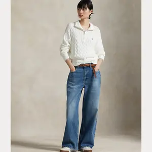 Polo Ralph Lauren - Cable-Knit Cotton Quarter-Zip Sweater