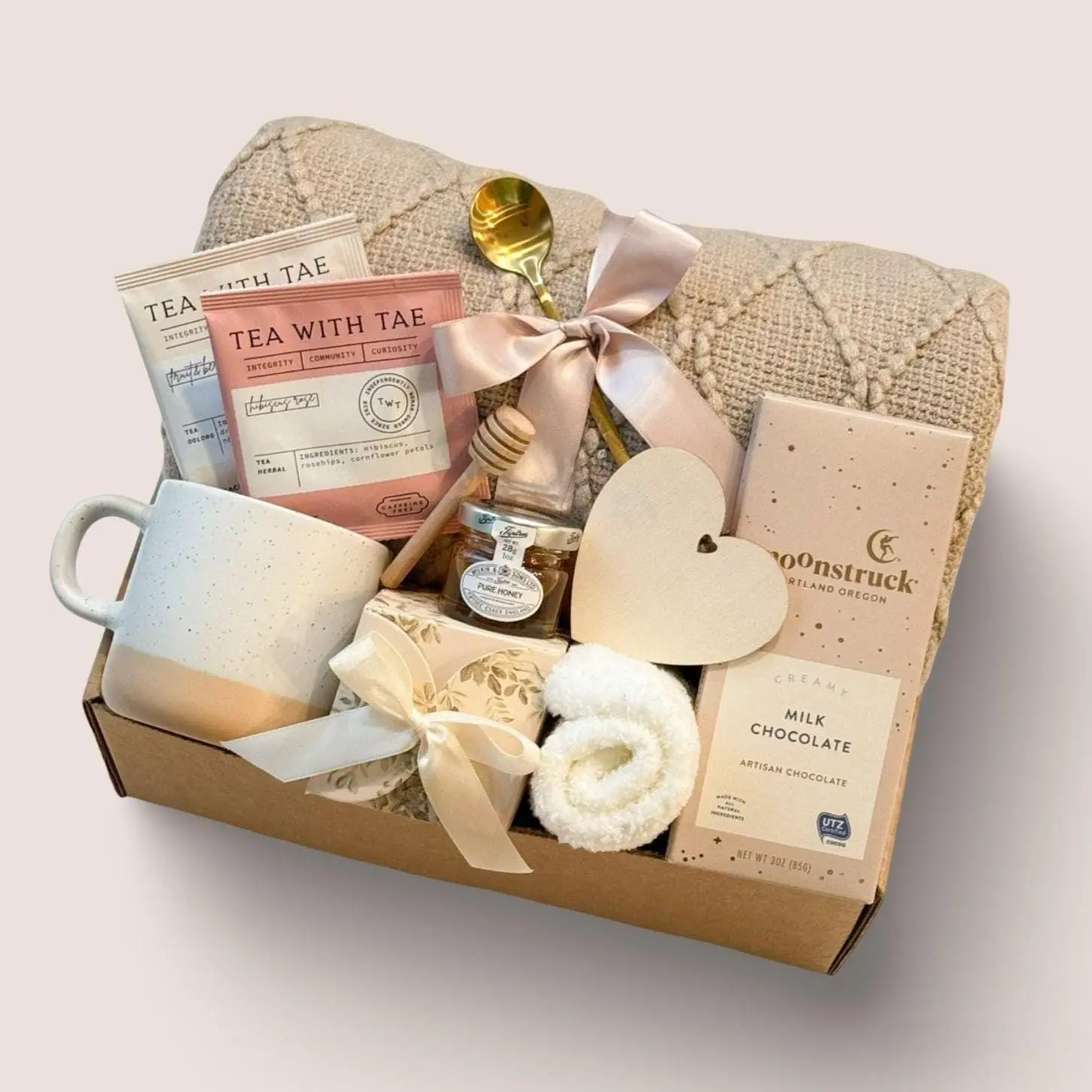 HOT Going Away Gift For Friend, Personalized Gift Box, Girlfriend Birthday Gift, Thinking Of You Gift Box, Get Better Care Package For Women