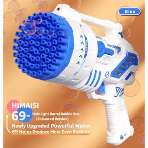 Kids' Bubble Machine, Festive & Party Supplies with Colorful Lights & Thousands of Bubbles, Outdoor Toy Gifts for 4-12 Year Old Boys & Girls, Birthday Party Favors