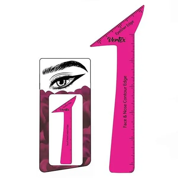 Eyeliner Stencil Guide for Precision Winged Liner & Cat Eye Looks, Multi-Use Cosmetic Tool for Eyeshadow & Contour, Easy for Beginners, Wing Stamp Eyeliner