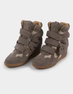 STEVE MADDEN Mavis Womens High Top Wedge Sneakers