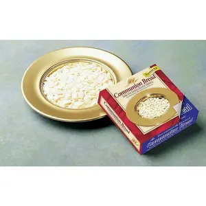 Communion Bread - Hard Uniform Squares (500 Pieces): Resealable Bag Included / Traditional Unleavened / Ready to Serve -- Broadman Church Supplies Staff, Other Merchandise