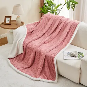 ROSEKIND Ultra Weighted Cozy Plush Blanket Heavy Duty Double Layer Thermal Throw Multifunctional Bedding Blanket for HomeOffice ,heavy Sherpa Fleece Weighted comfy blankets ,soft cozy blanket,Ultra-Soft Cozy Blanket