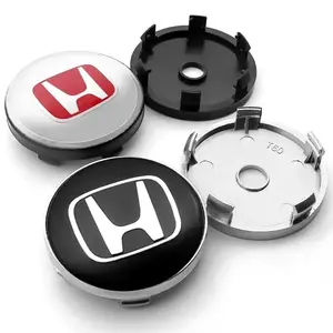 4pcs 56mm 60mm Car Wheel Center HUB Cap, Dustproof Rim HUB Cover, Emblem for Honda Accord Crv Hrv City Odyssey, Accessories