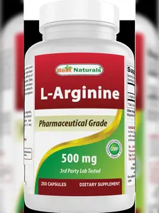 Best Naturals L-Arginine 500mg 250 Capsules