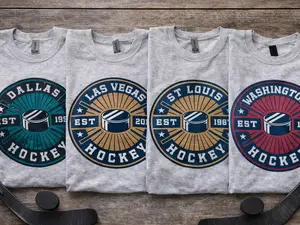 Hockey T-Shirt  City Pride Hockey T-Shirt Graphic T-Shirt