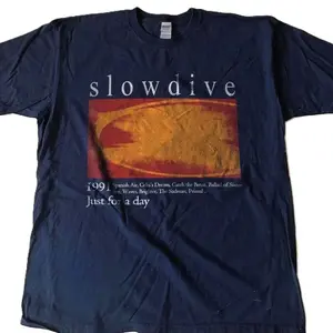 Slowdive band rock graphic short sleeve Shirt men women All Size BDD
