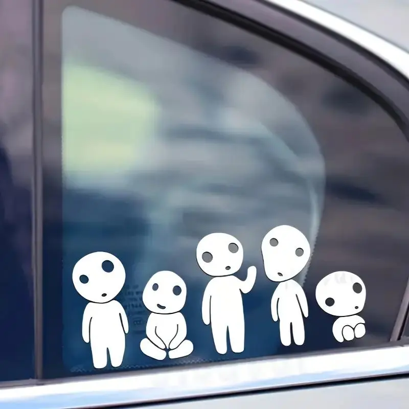 Cartoon Pattern Car Sticker, Car Decorative Sticker, Vinyl Decals for Cars, Trucks, Walls, Laptops, Windows, Motorcycles, Bumpers, Crafts, Car Decor Accessories, Universal Car Sticker