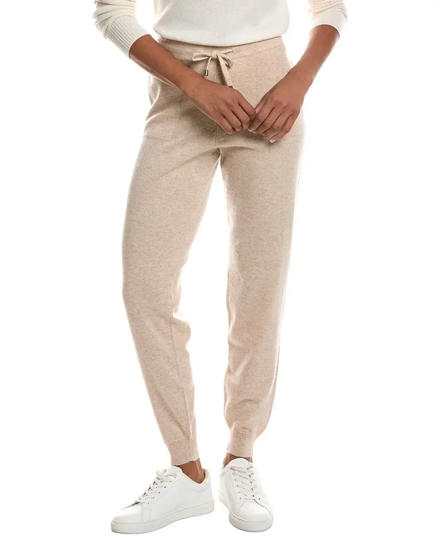 InCashmere Drawstring Cashmere Jogger Pant