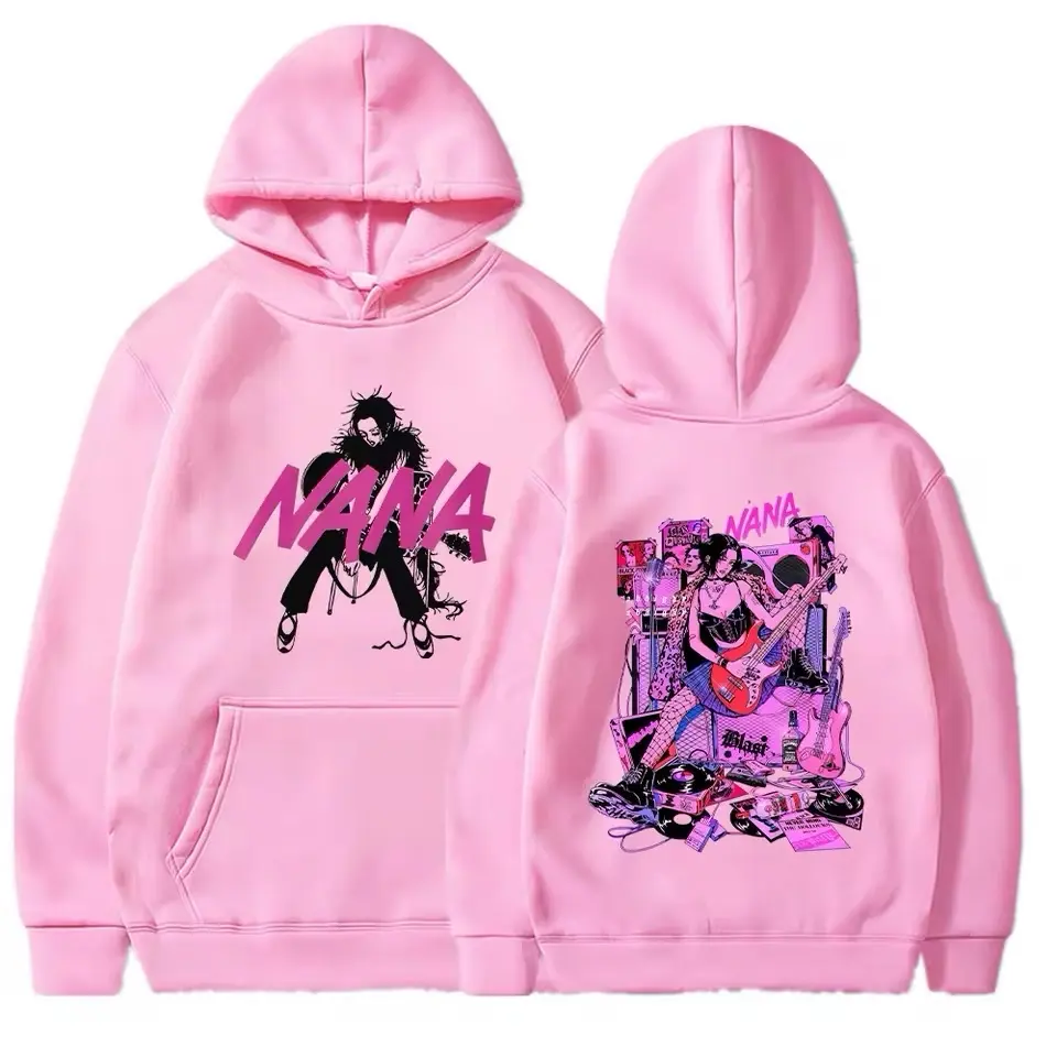 Anime Nana Printed Hoodies Vintage Long Sleeve