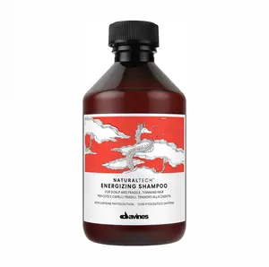 Davines Naturaltech Energizing Shampoo 8oz - Gentle Cleansing for Scalp & Hair with Caffeine Phytocultural Formula
