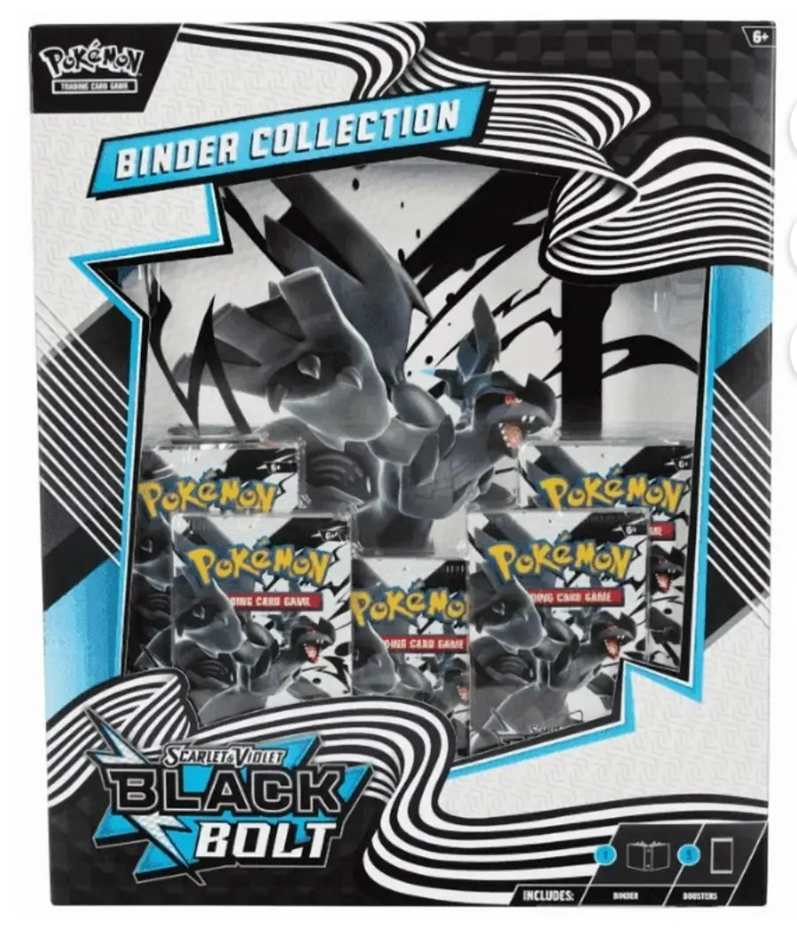 Pokémon Black Bolt Binder Collection/ White Binder Collection