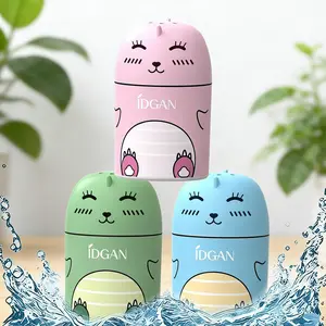IDGAN  Cleaner Bottles 3 Pack Ocean Jasmine Peach Scent 9 Month Lasting Automatic Toilet Bowl Cleaning Tablets Set