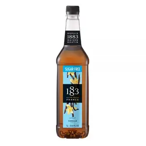 1883 Maison Routin Sugar Free Vanilla Syrup - Bottle (1L)