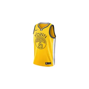 NBA Warriors Jersey "Yellow-Draymond Green Swingman Earned Edition" BQ1159 730