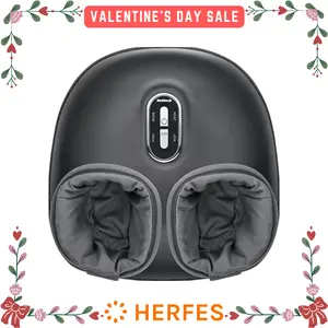 [Valentine Special] Heated Foot Massager with Deep Tissue Kneading Therapy & Air Compression, Promotes Blood Circulation, Foot Comfort, Adjustable Settings For Sensitive Feet, TikTokShopDeals Valentines Gift