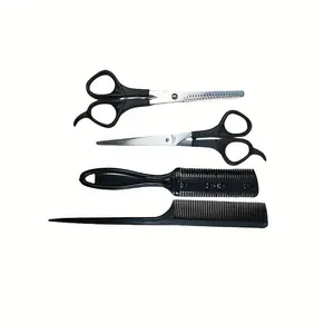 Professional 1set Hair Styling Tool Set Haircut Tools - Includes Cutting Scissors, Comb, Thinning Shears for Perfect Haircuts and Thinning Precision Styling Tools