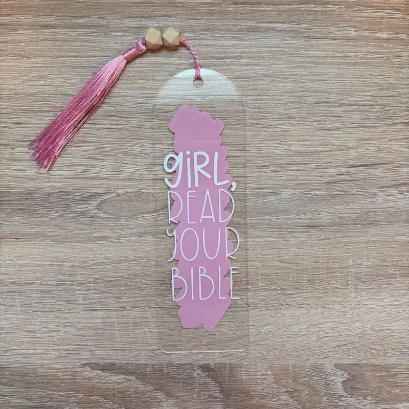 Girl, read your Bible bookmark Girl, read your Bible bookmark