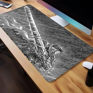 Creative Pattern Mouse Pad, Gaming Mouse Pad, Non-slip Rubber Base Stitched Edge Desk Pad for Laptop Desktop, Office Desk Accessories, Corporate Work Desk Accessories, Gaming Desk Accessory