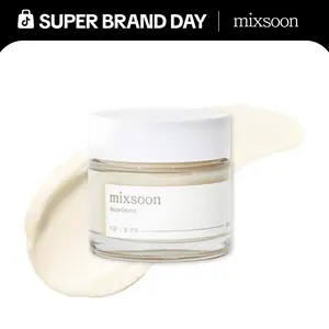 [mixsoon Official Shop] Bean Cream 1.69 fl.oz/50ml - Lightweight Moisturizing Face Care Product for Glass Skin, Hydrates, Repairs Skin