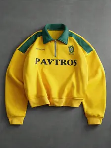 Men's streetwear style pullover hoodie with a turn-down collar, quarter zip closure, and fleece lining. Suitable for everyday wear, it also makes a great gift for friends. Casual Fitted Sweatshirt Casual Comfy Zipper