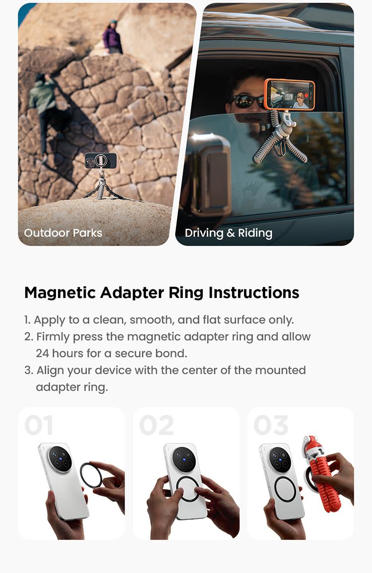 JOBY   PodZilla   Octo   Suction   Tripod