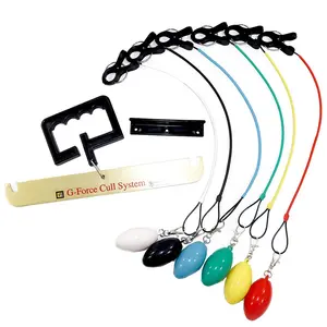 T-H Marine Supplies G-Force Conservation Cull System Gen 2 with 6 Color-Coded, Non-Penetrating Plastic Clips and Balance Beam for Fishing, 0.85 Lbs, Balance Beam Included