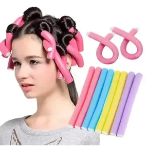 30/20/10pcs Random Color Sponge Hair Rollers, No Heat Curling Irons, Wave Styling Rods, Hair Dying Tools, No Heat Hair Roller, Heatless Curling Set, Heatless Styling Kit