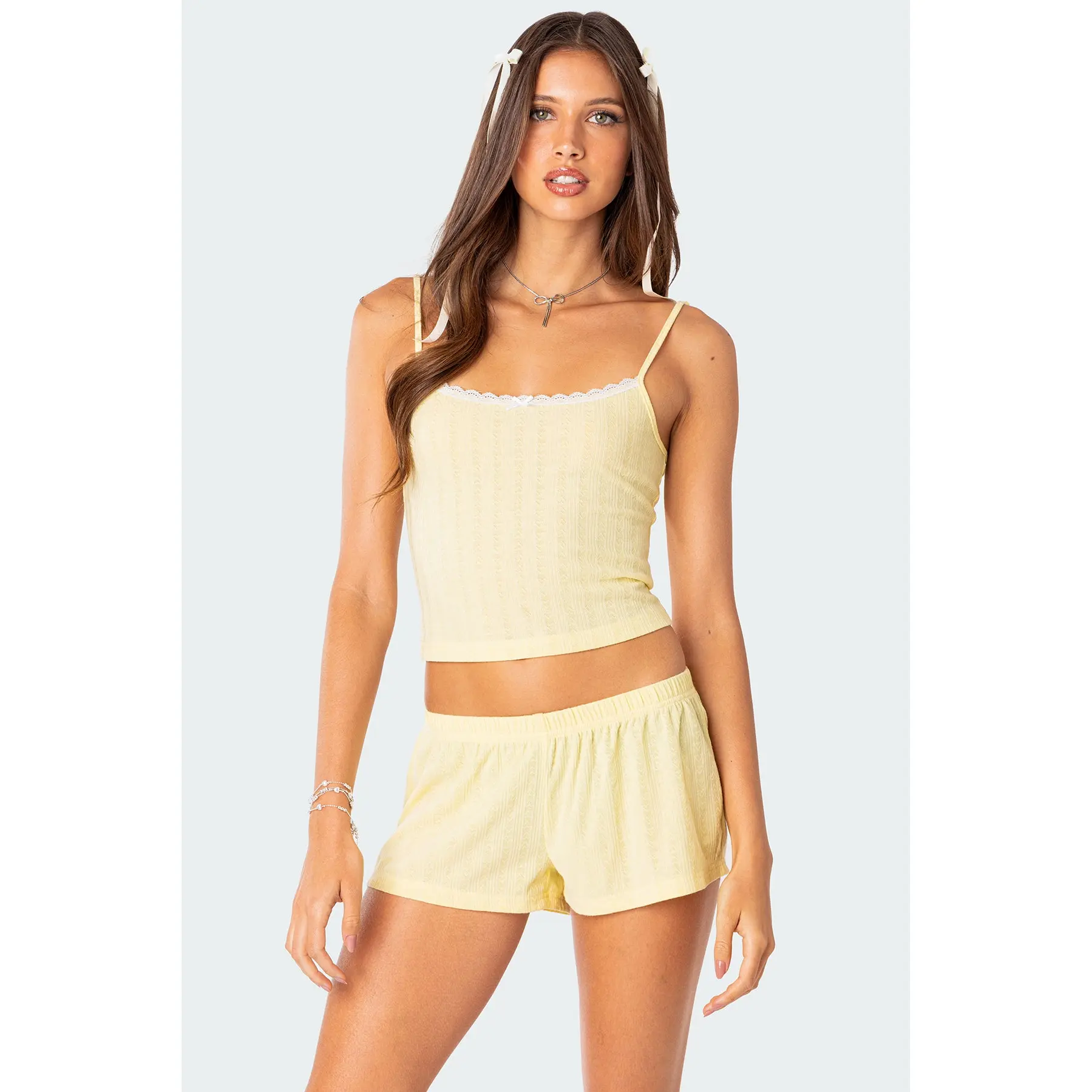 Irene Pointelle Tank Top